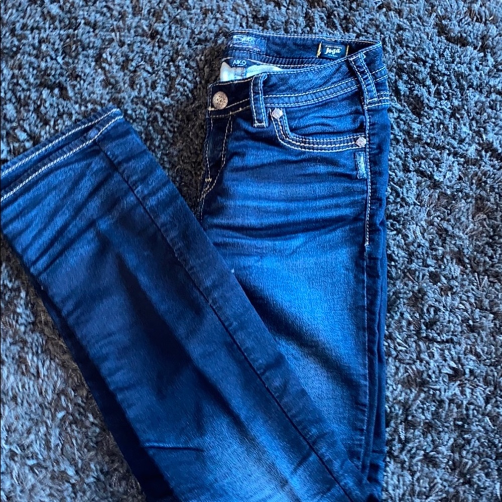 Women’s Silver dark wash jeans